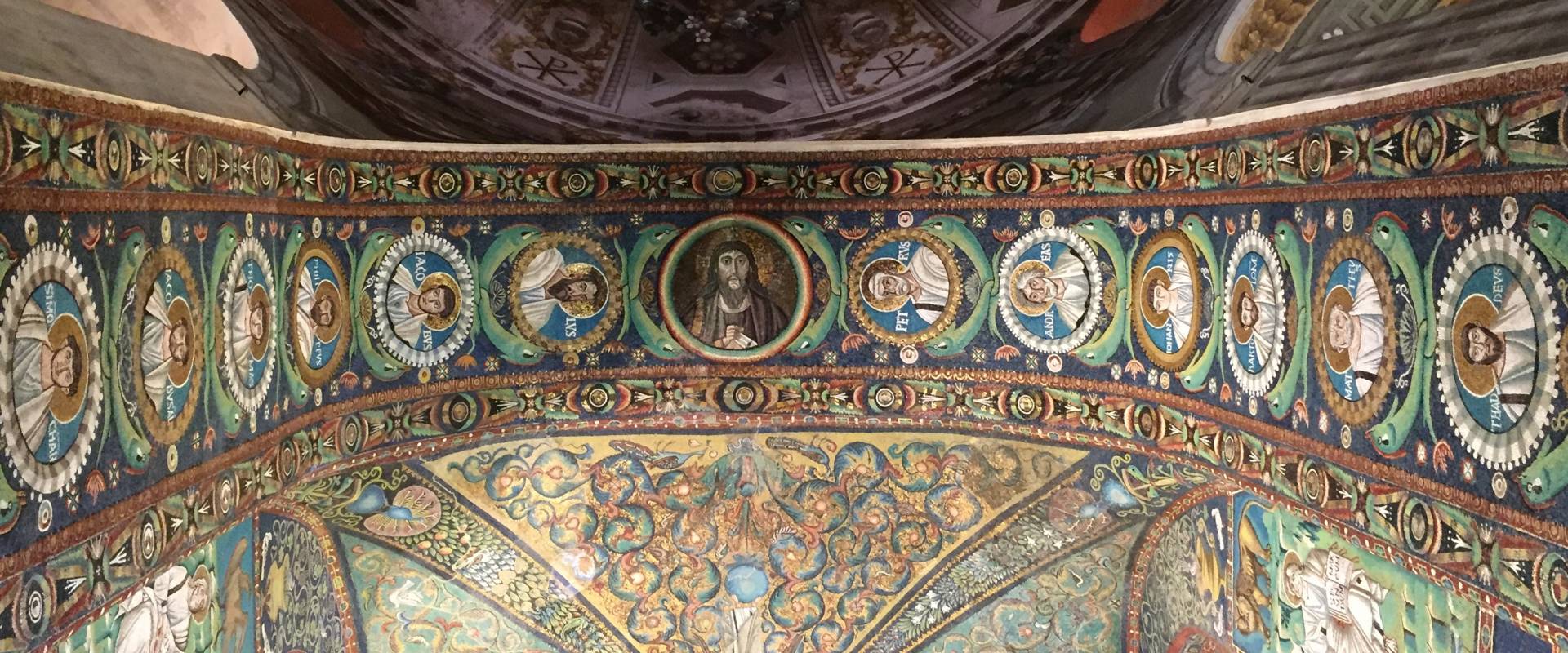 SanVitale mosaico arco foto di Hispalois